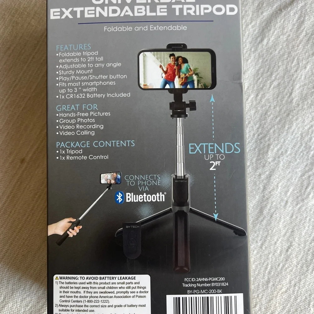BYTECH Universal Extendable Tripod